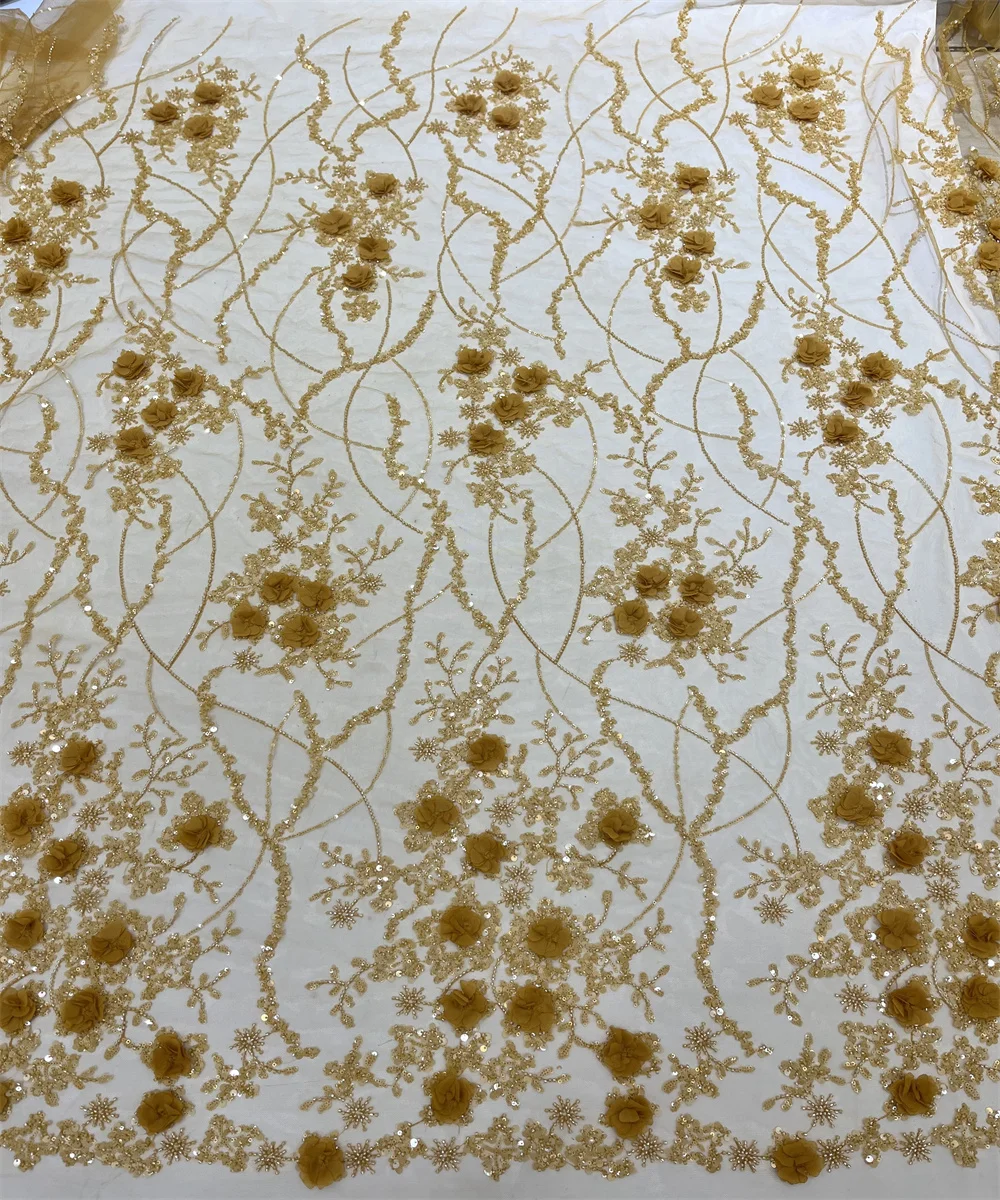 Новейшая Роскошная африканская кружевная ткань 2023 высокое качество французский