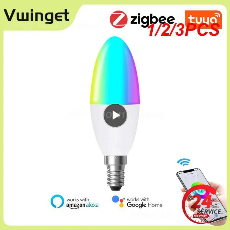 

1/2/3 шт., светодиодная лампа E12