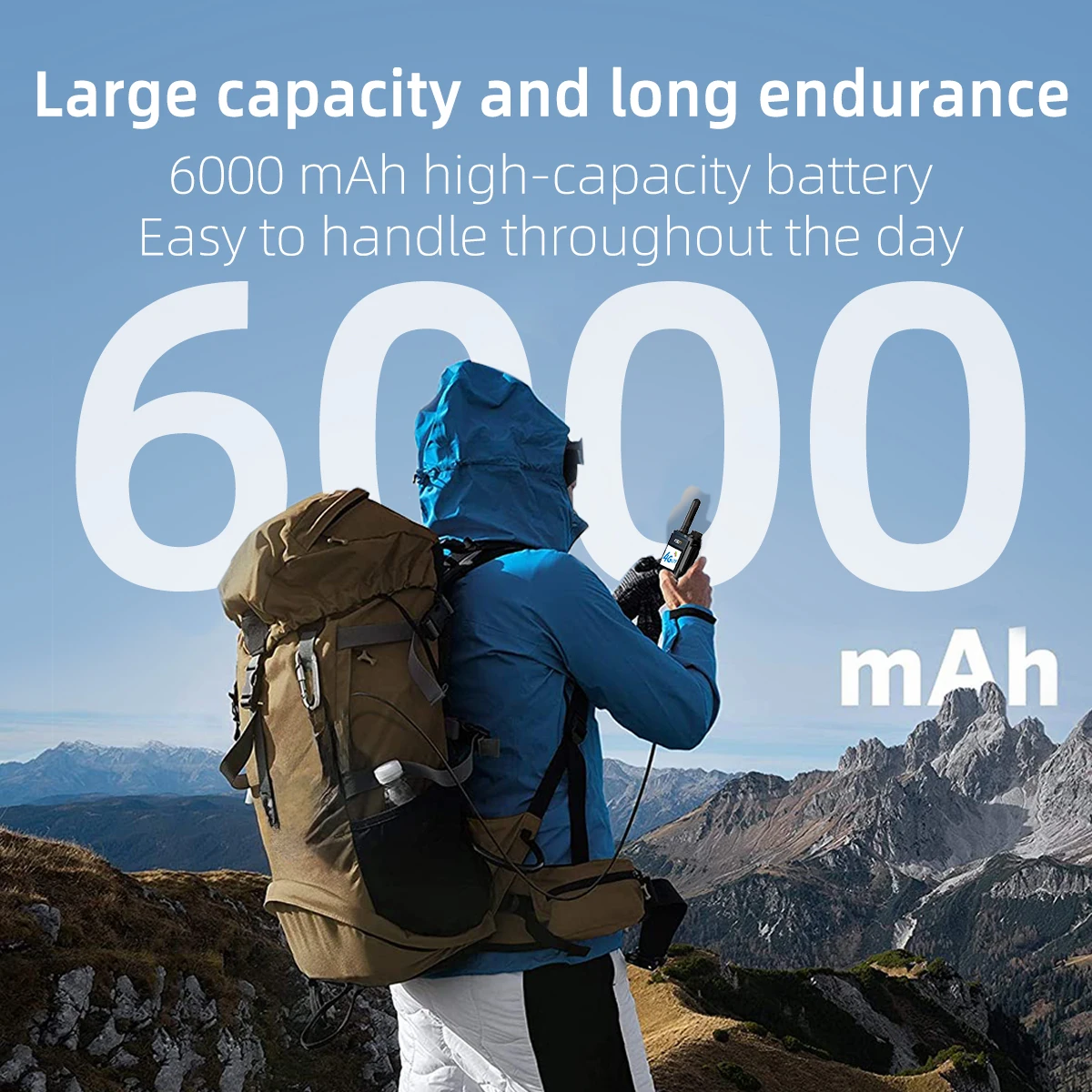 Фото KSUN Новая SIM-карта ZL35 Ht Poc Радио рация GPS Мобильный телефон 4g Lte Global Radio Walkie Talkie Совместимая с приложением Zello №5