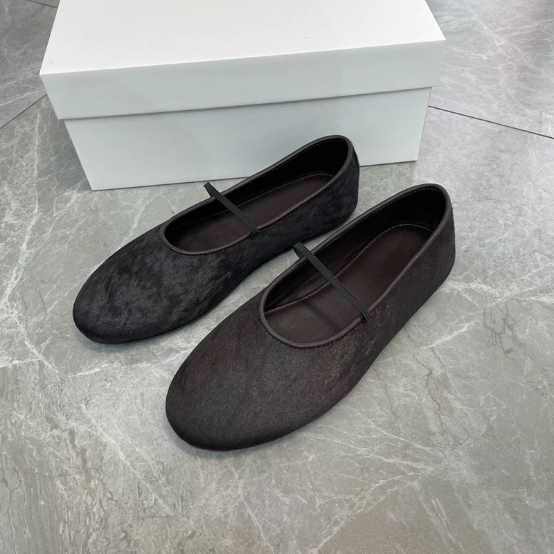 Jenny &amp Dave британские модные балетки из воловьей кожи с конским волосом туфли Мэри