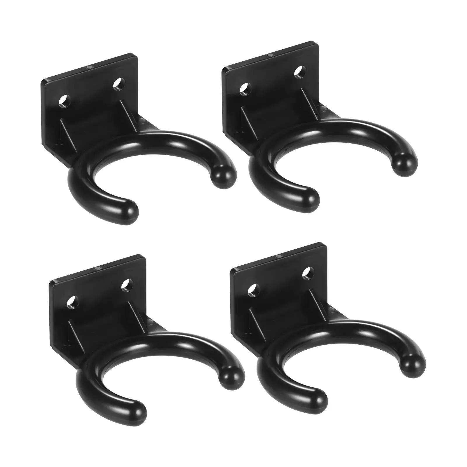 

4Pcs Wireless Microphone Hook Holder Stands Accessories Brackets for KTV Space Saving