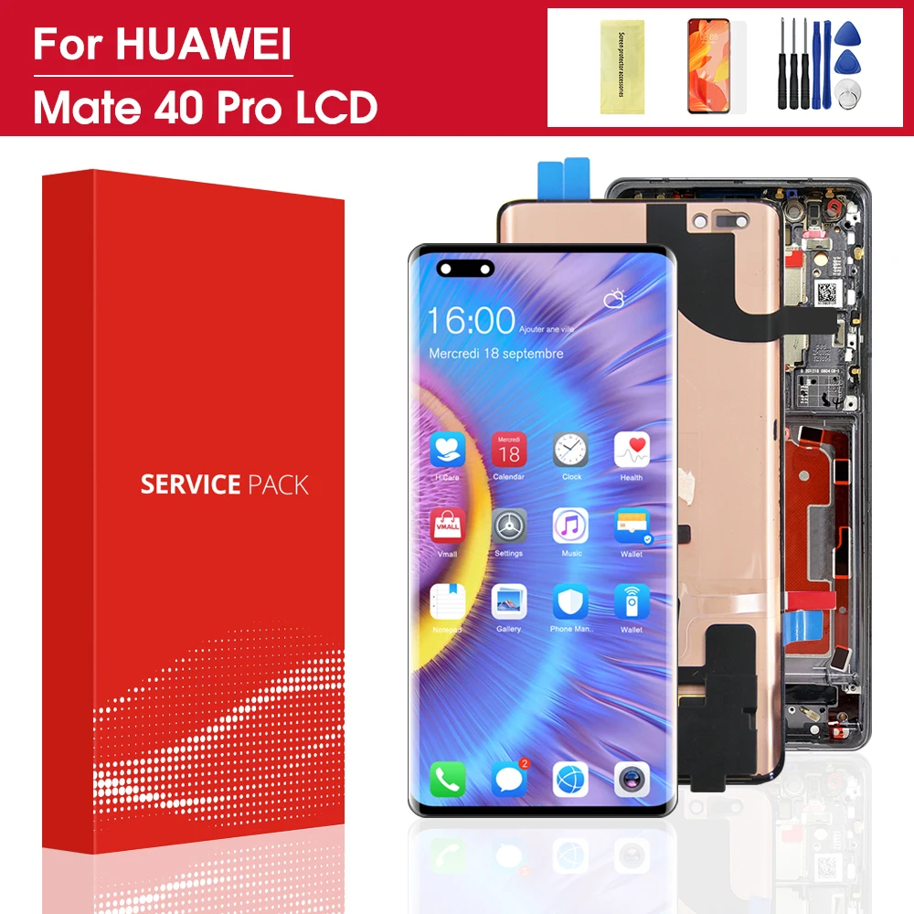

NEW Original 6.76'' For Huawei Mate 40 Pro LCD Touch Screen Digitizer Assembly Replacement for Huawei Mate40 Pro LCD Display