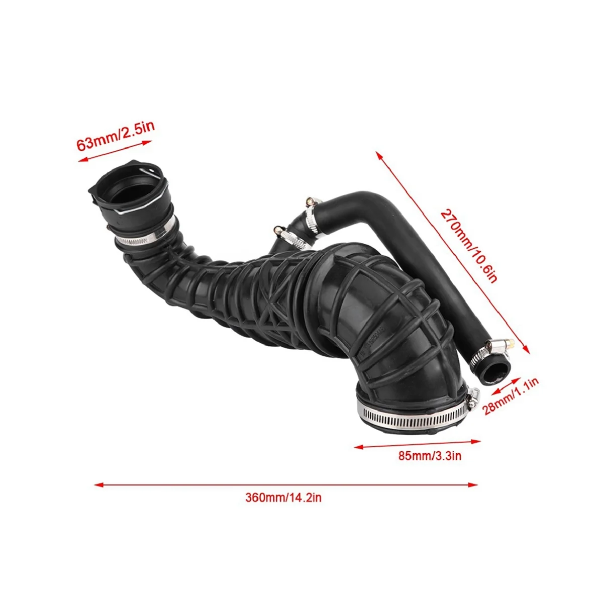 Автомобильный воздушный фильтр Впускной шланг Focus/Transit Connect 1 8 FFDA коробка верхний