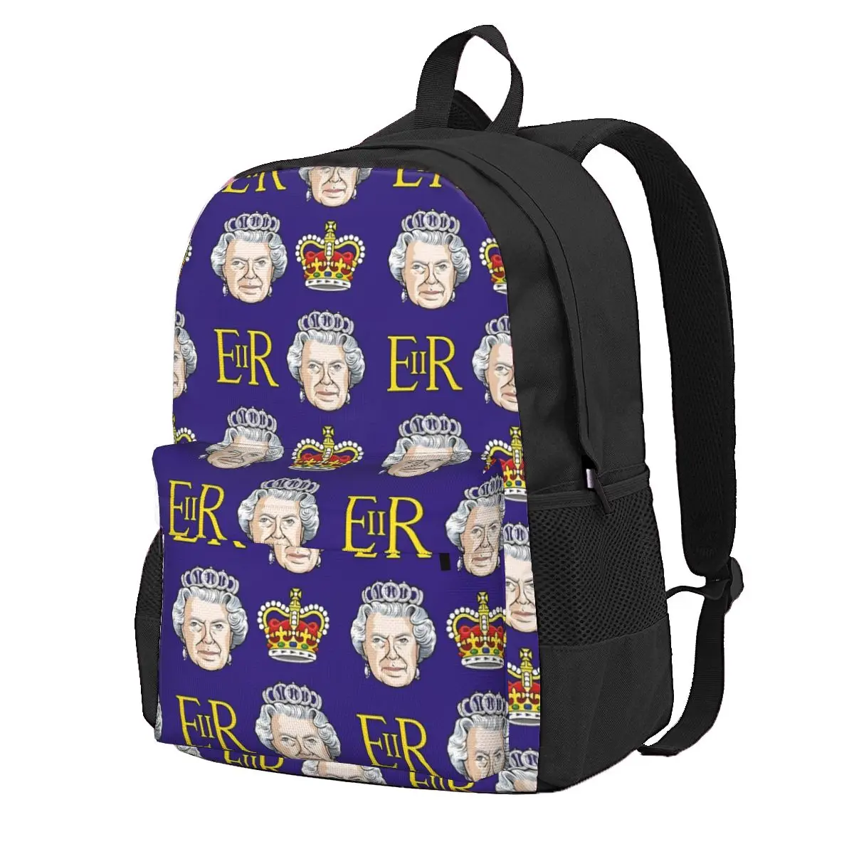 

Женский и мужской рюкзак в стиле королевы Элизабет II