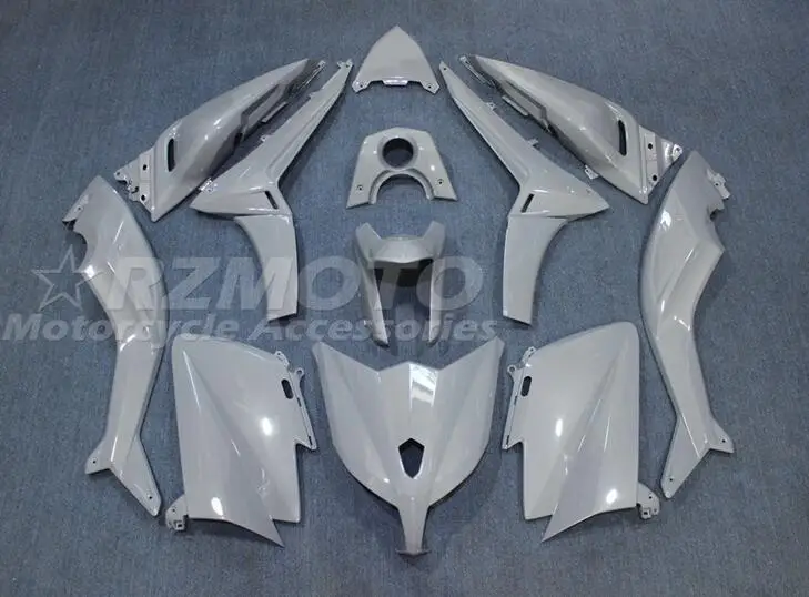 

Стильные новые комплекты обтекателей из АБС-пластика, подходят для YAMAHA T-max 530 2012 2013 2014 12 13 14 tmax, кузов серого цвета на заказ