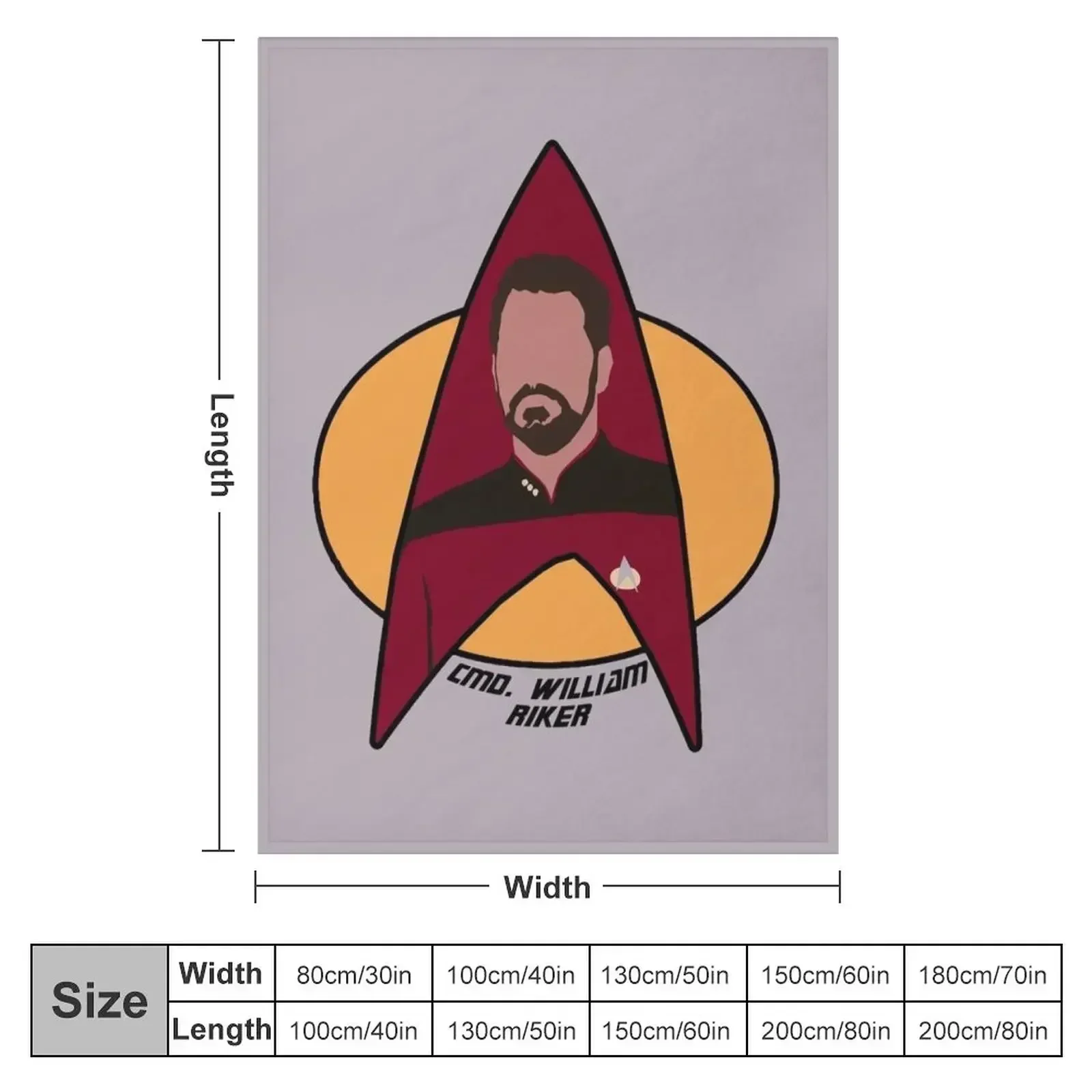 Одеяло Commander Riker гигантский диван теплое летнее постельное белье одеяла