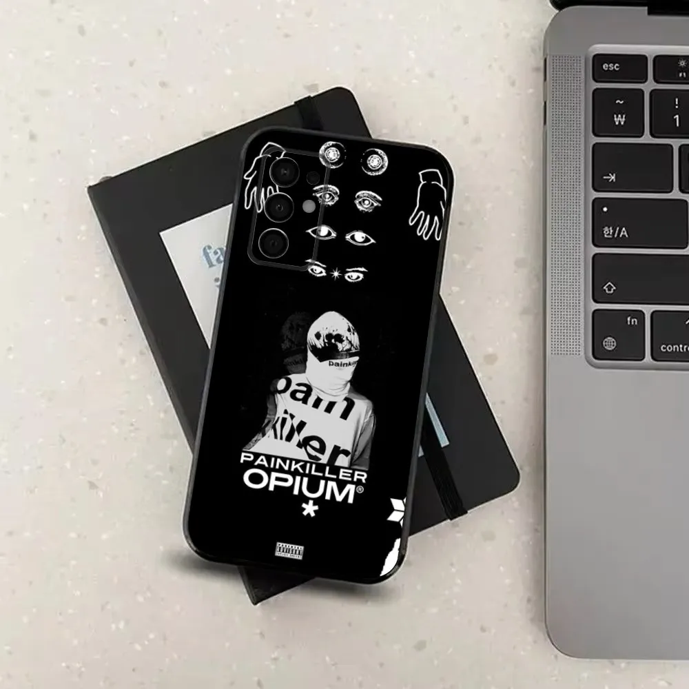 Чехол O-Opium R-Rap для Samsung Galaxy A91 A80 A73 A72 A71 A53A52 A32 A31A22 A21s A20 черный чехол