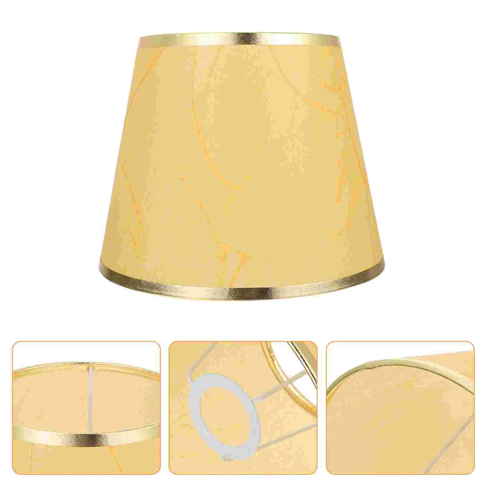 

Lampshade Cover Lamp Light Table Simple Decorative Accessory Home Novel Delicate Bedroom Desk Shade Decor Cloth