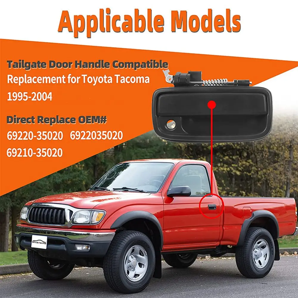 

Автомобильные аксессуары, ручка для наружной двери, автомобильная часть, задняя дверная ручка для TOYOTA HILUX 2004-2012 | TOYOTA TACOMA 1995-2004