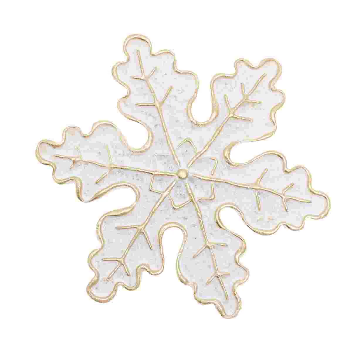 

1 Pc Fridge Sticker Creative Christmas Snowflake Removable Wall Sticker for Refrigerators Dinning Hall