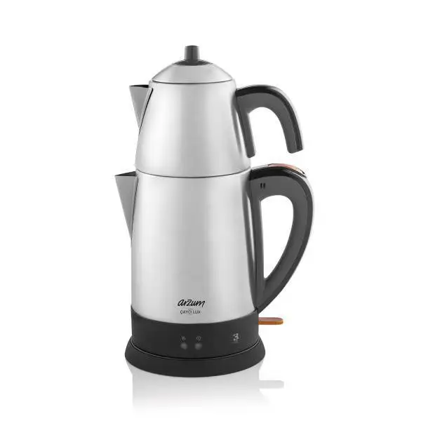 arzum çaycı lux tea machıne home office tea maker brew tea powder kettle water boiling tea easy operation turkish tea maker with stain