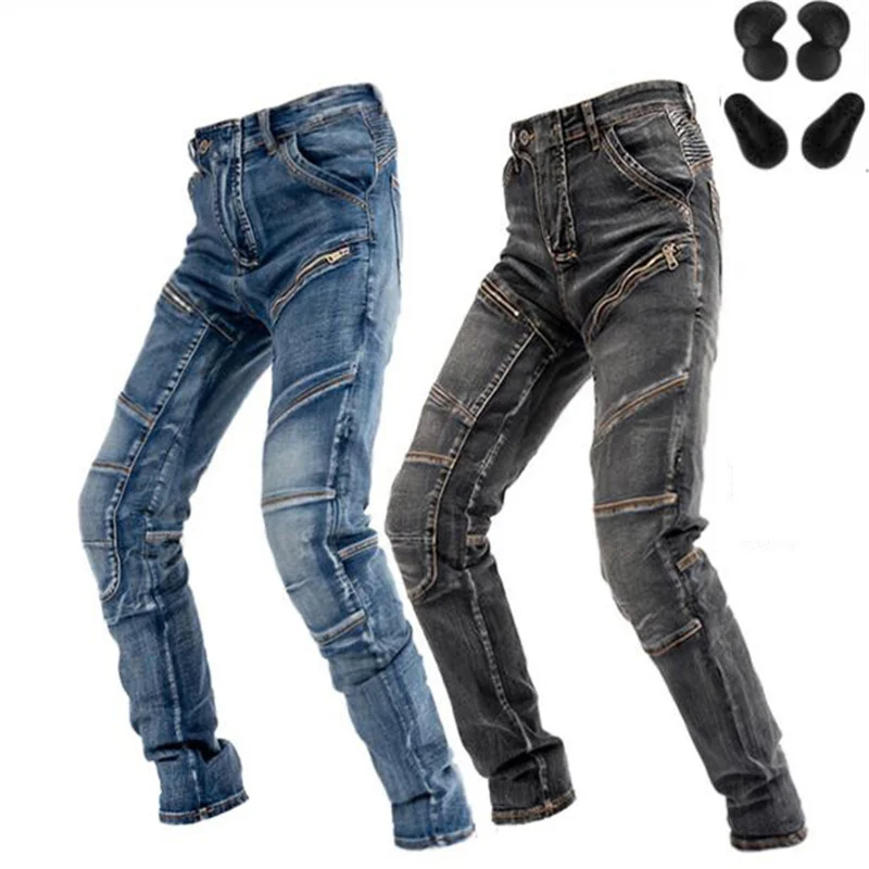 

Motorcycle Pants Men Aramid Motocross Moto Riding Pants Casual Motorbike Touring Moto Jeans Motocycle Trousers Protective Gear