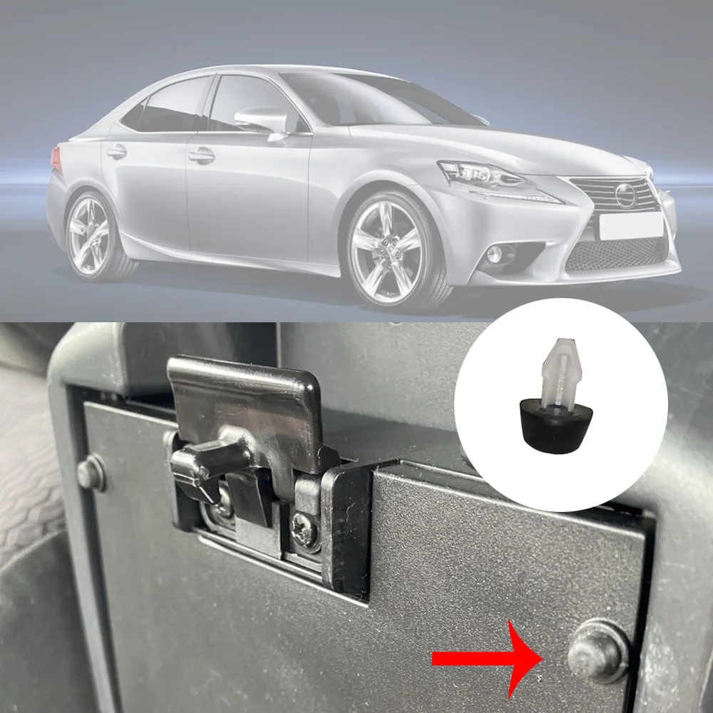 

1x для Lexus IS XE30 2013 2014 2015-2023 автомобильный ящик для хранения центральной консоли, зажим для консоли, подлокотник, ограничитель, подушка 5895960060