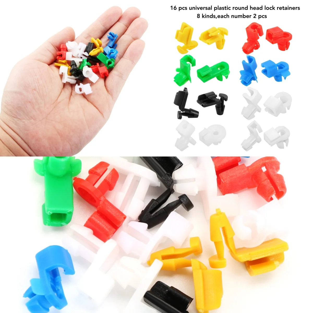 

Дверь автомобиля с круглой головкой, фиксаторы стержня замка для SsangYong Actyon Rodius Rexton Kyron Musso Sports любой