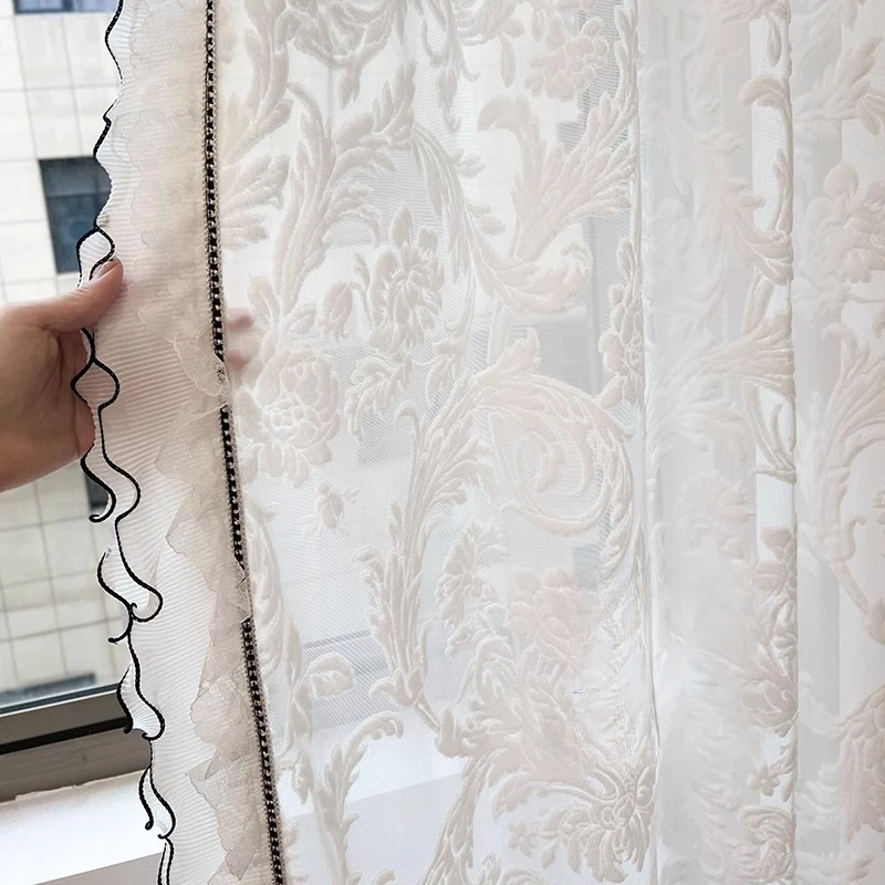 Оконные Занавески Fengwei на окна во французском стиле для гостиной спальни