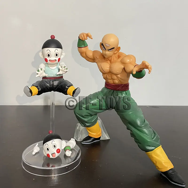 Tien Shinhan Figurine Pvc Chiaotzu Action Figures Collection Model Toys Anime Statue