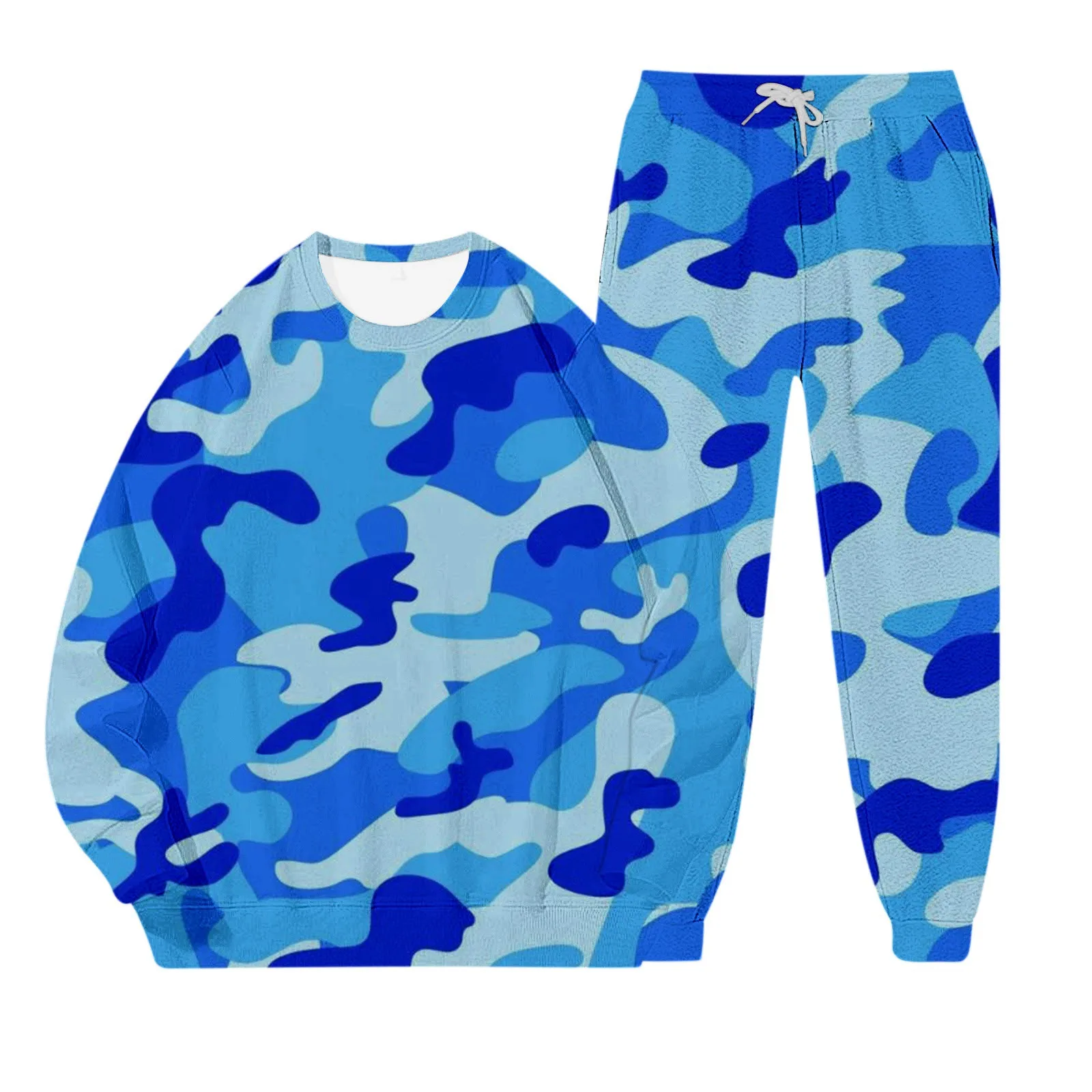 Женский осенне-зимний свитшот с круглым вырезом и длинными рукавами принтом