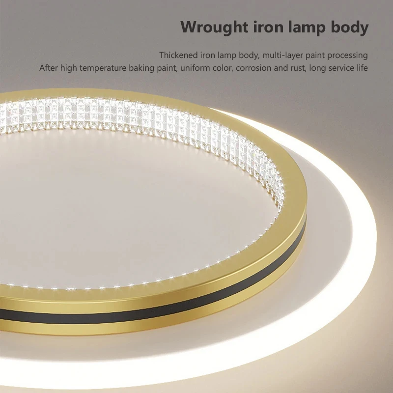 Современные светодиодные потолочные светильники для домашнего декора с тrichromatic