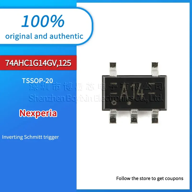 10 шт. оригинальные 74AHC1G14GV 125 SOT753