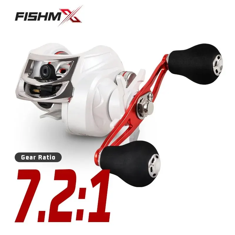 Рыболовная катушка белая BC правая левая сила сопротивления 10 кг колеса для ловли