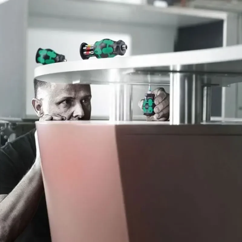 Уэра 05008873001 Kraftform Kompakt Stubby с хранилищем бит SL/PH/TX 4 5 дюйма 108 грамм держатель для