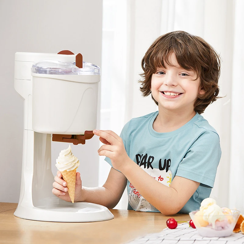 

Electric Automatic Ice Cream Maker & Frozen Yogurt Machine Household Makes Custard Sorbet Gelato and Sherbet Machine