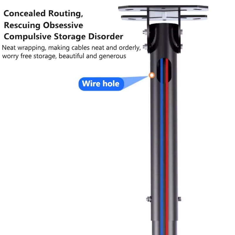 Выдвижные крепления для телевизора 50 кг потолочное/настенное крепление