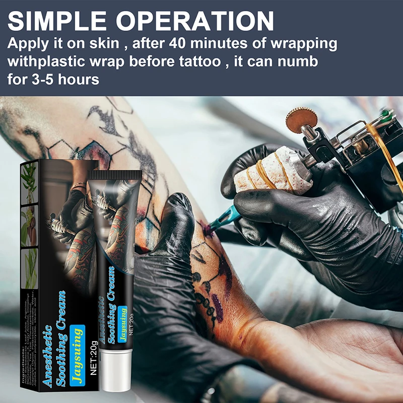 

20G Tattoo cleansers Permanent Tattoo Removal Cream Painless Maximum Strength Cleansers Eyebrow Tattoo