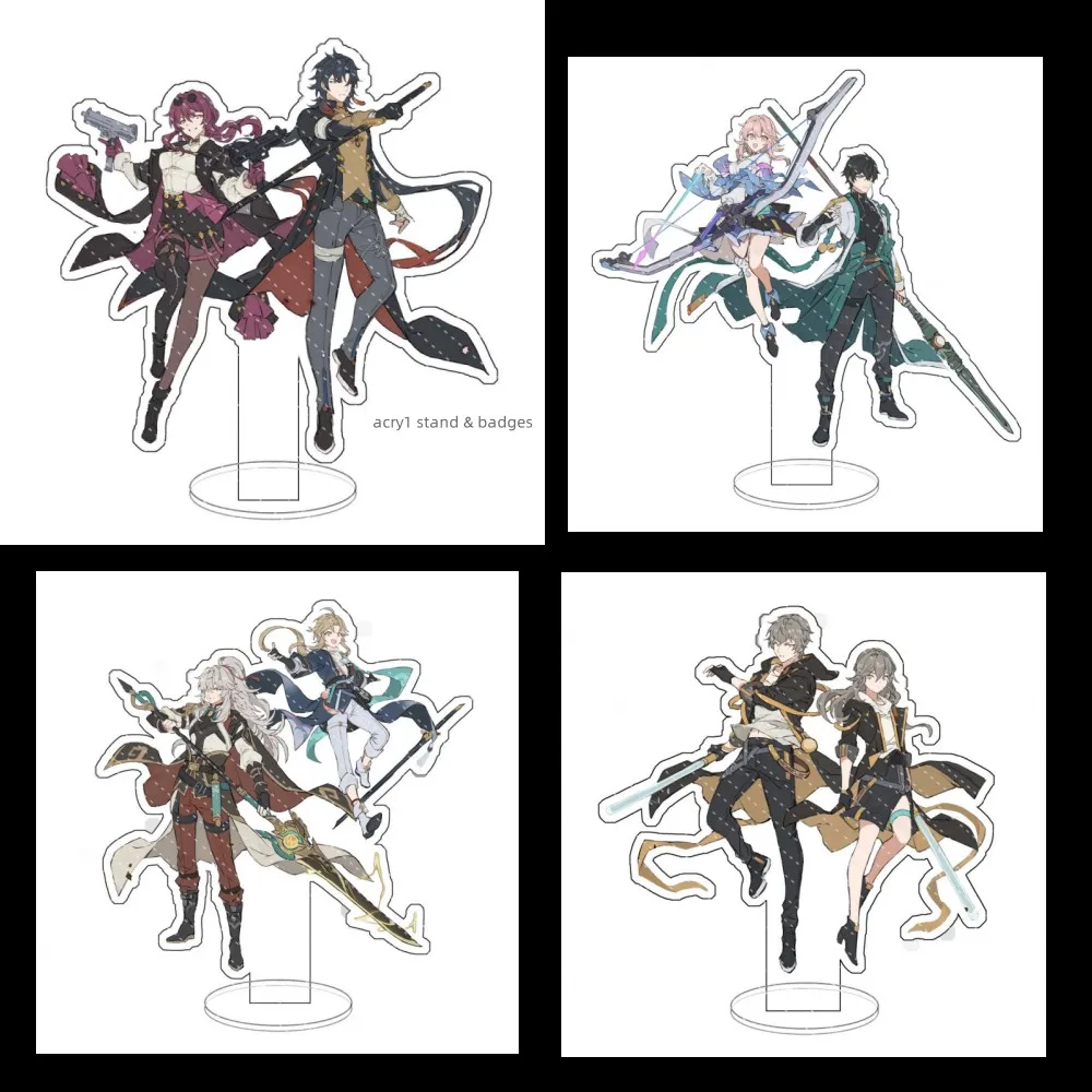 

Anime Nijisanji Rainbow Society Vtuber Figures Vox Akuma Sonny Brisko Yugo Asuma Cosplay Acrylic Stand Model Toy Fan Gift