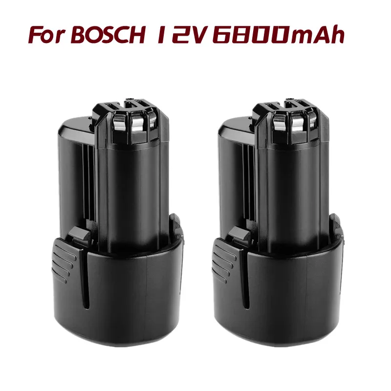 

12 V 6800mAh Li-ion Replacement Battery for Bosch BAT411 BAT411A BAT412A 2607336014 2607336864