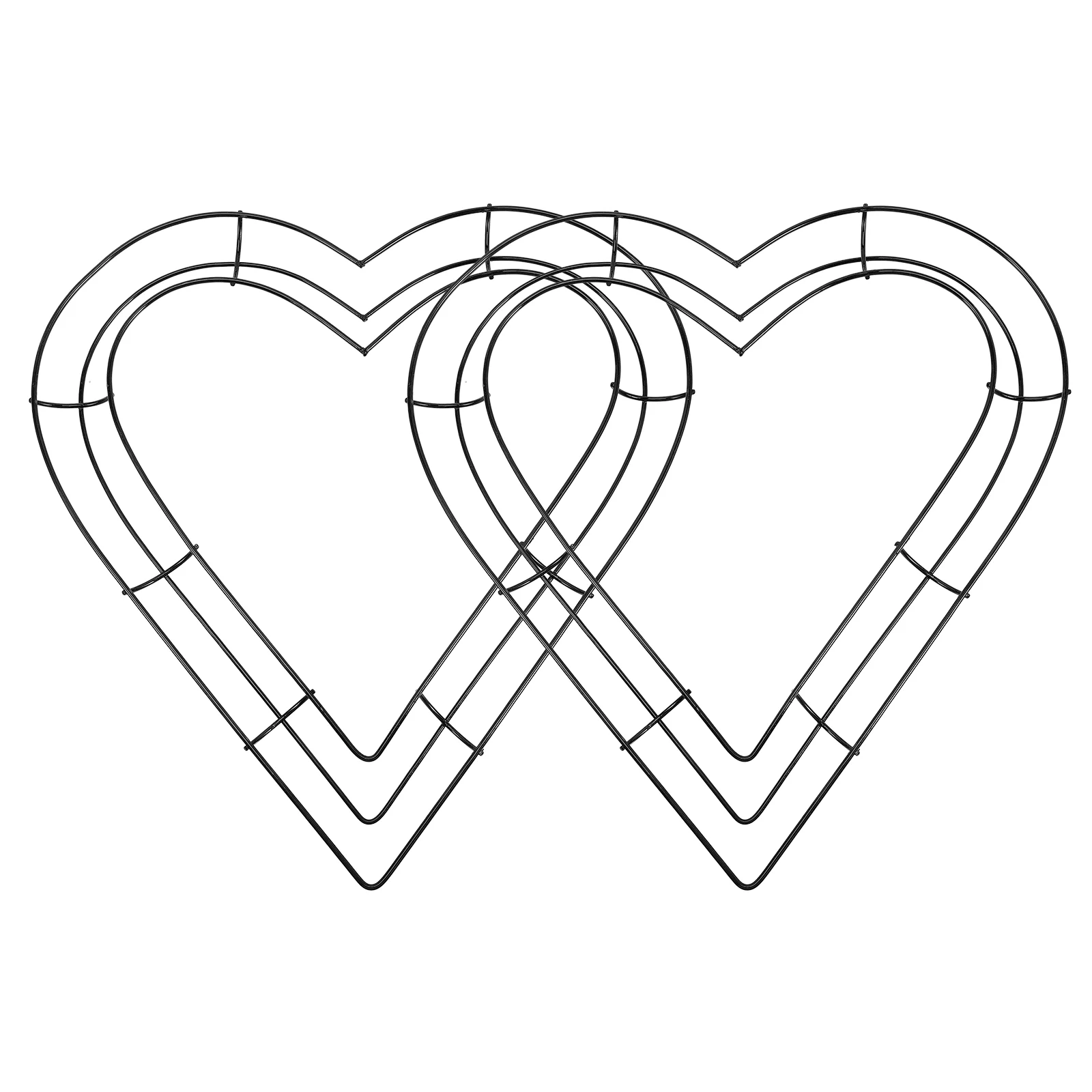 

Wreath Frame Wedding Making Heart Rings Flower Ring Floral Form Vase Frames Metal Acrylic Wire Garland Garlands Craft Macrame