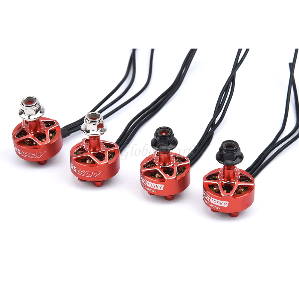 RS1507 1507 3800KV 3-4S бесщеточный двигатель CW / CCW для Micro Mini FPV RC Racing Drone DIY Quadcopter Cineboy 146