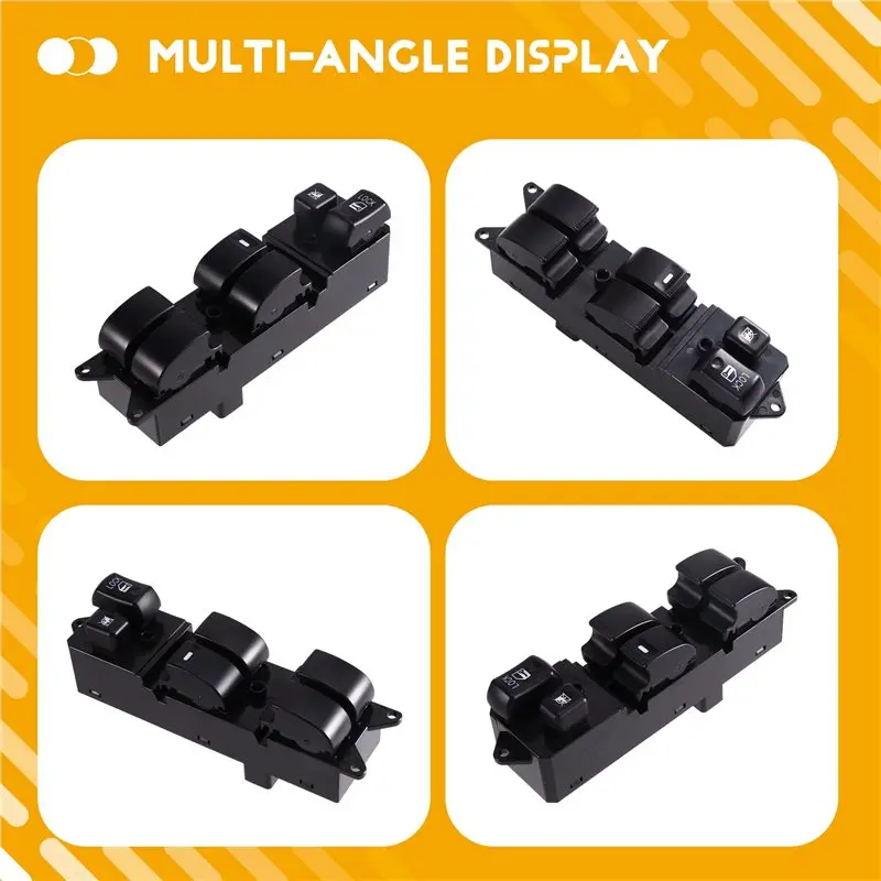 Фото ABNR Для Mitsubishi Outlander Lancer EX 08-16 LHD 8608A060 Главный переключатель стеклоподъемника, кнопка управления стеклоподъемником 8608A185 №5