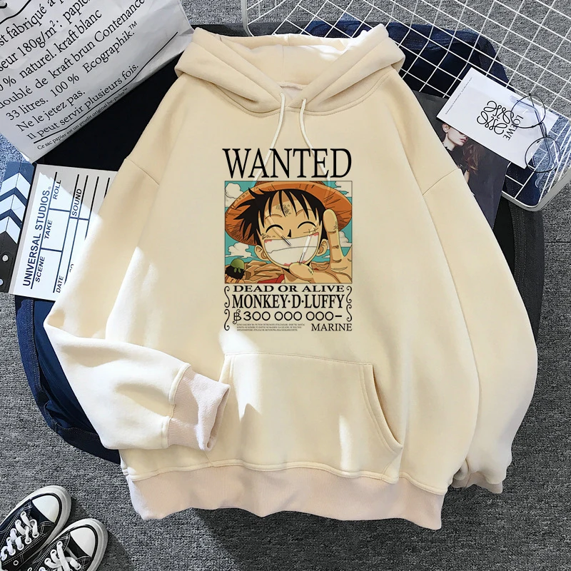 

Мультфильм аниме зимние теплые толстовки манга мужские унисекс Повседневная Уличная одежда Луффи крутой Зоро Свитшот Графический хип-хоп ...