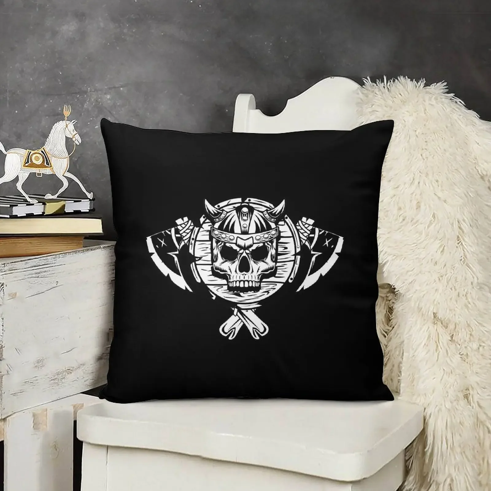 Подушка с черепом Wiking чехлы для подушек гостиной роскошные диванные подушки