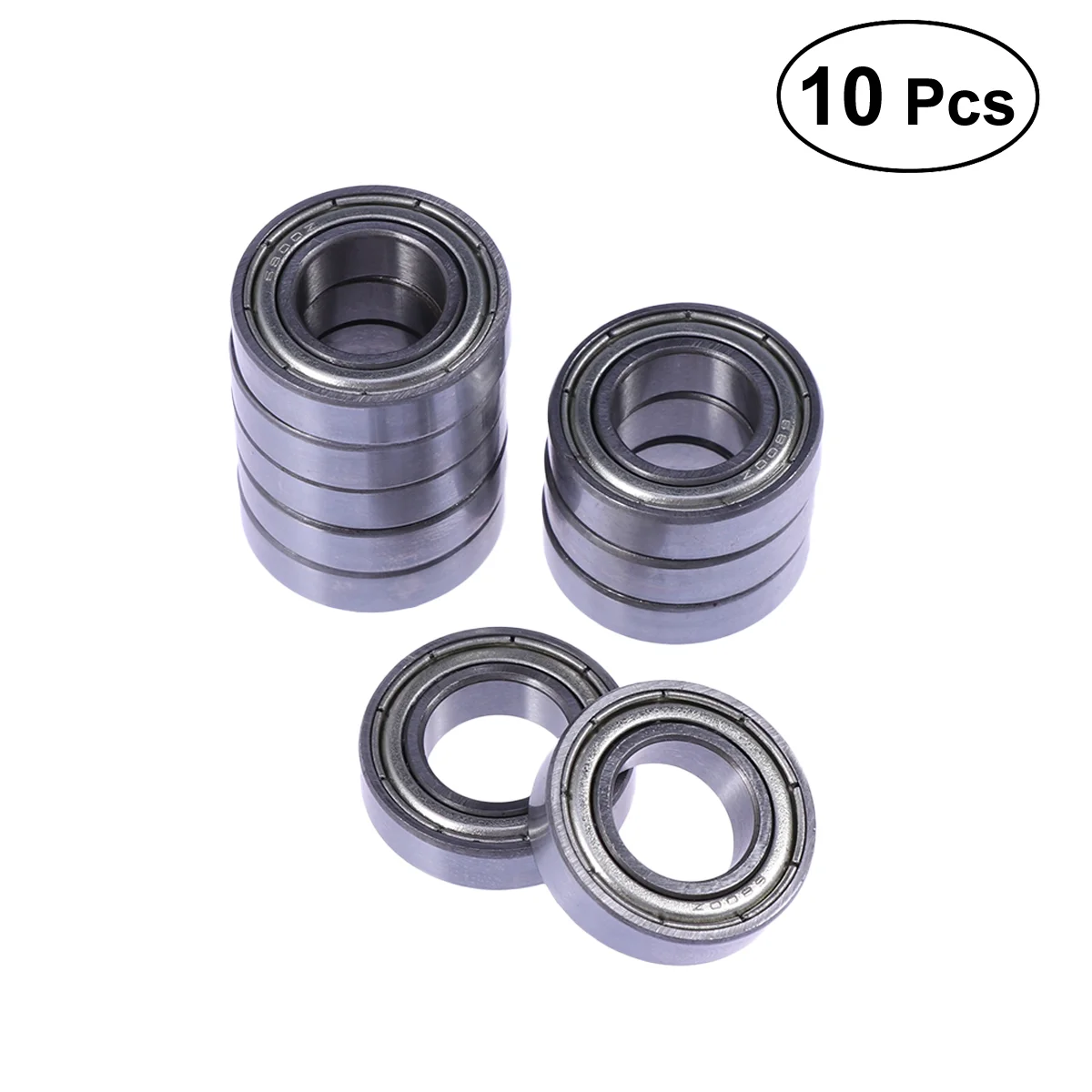 

10pcs 6800ZZ Deep Groove Bearings Two Side Metal 10x19x5mm Mechanical Parts Accessories