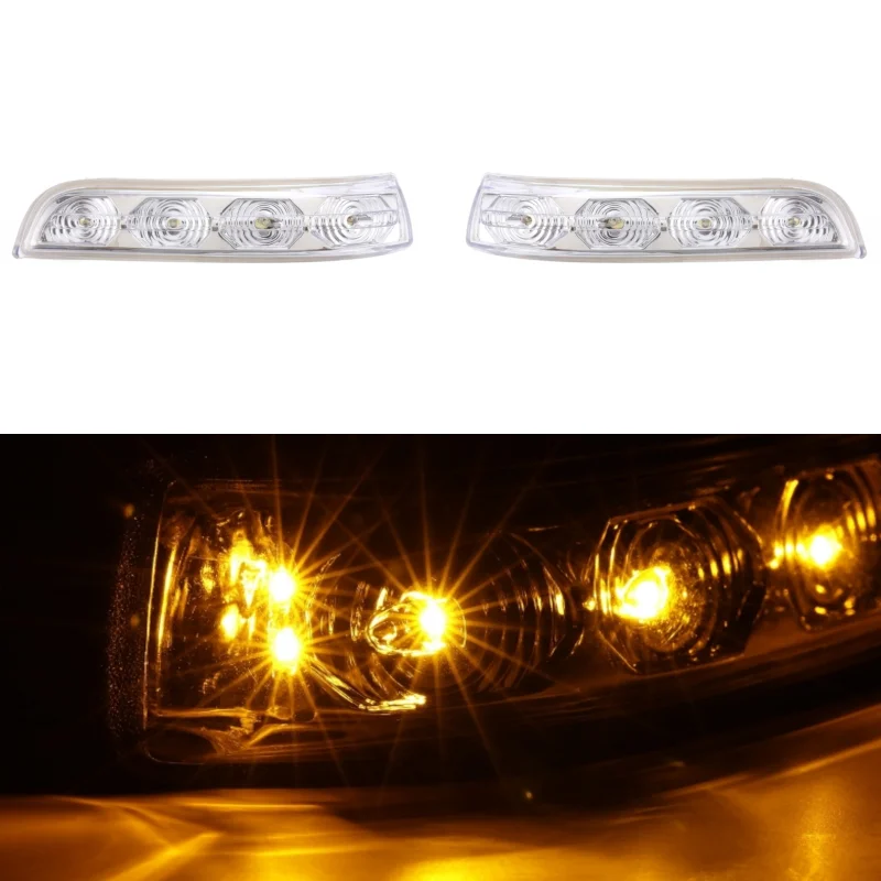 

Left / Right Side LED Rearview Mirror Signal Light Side Mirror Indicator Signal Lamp Light for Hyundai i30 2009-2012 876142L600