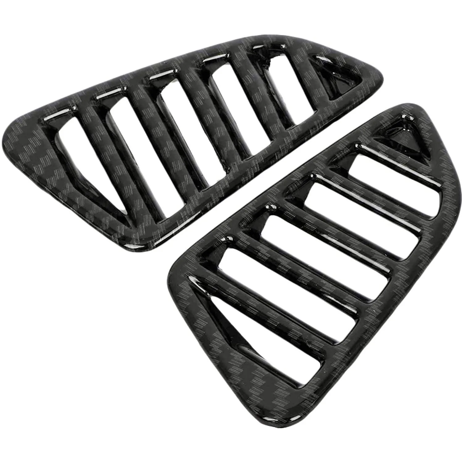 

for Nissan Navara NP300 2016-2019 Car Carbon Air Conditioning Outlet Vent Frame Cover Trim Sticker Accessories