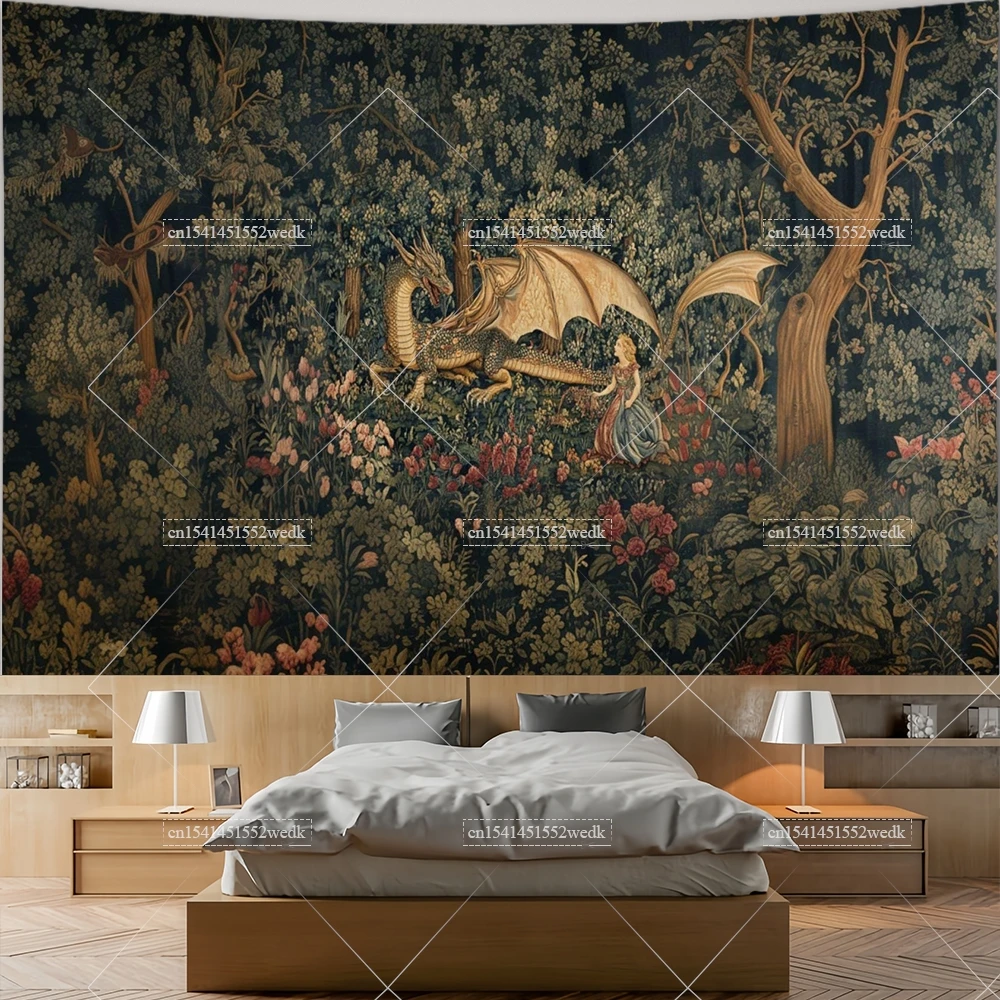 Фэнтезийный дракон гобелен FFO CN Zhejiang