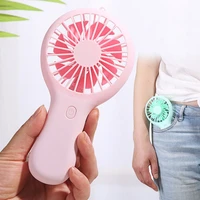 fashion mini portable usb 3 speeds and mute wind power fan quiet and safety convenient fan for student office 4 color optional