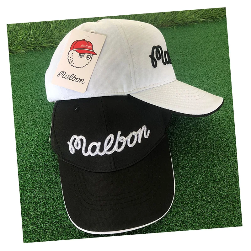 

Malbon Golf Cap Sun Visor Sun Hat Quick Drying Fabric