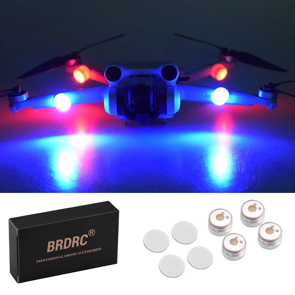 

Универсальный ночник F lLED светильник DJI Avata/Mavic 3/Air 2/2 S/Mini 2 Spark Mavic 2 Pro Zoom Phantom 3 4 FPV, комбинированный аксессуар