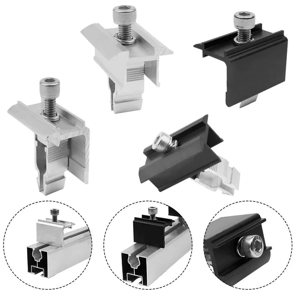 1 шт. модули солнечных панелей средний зажим для 30-50 мм крепление