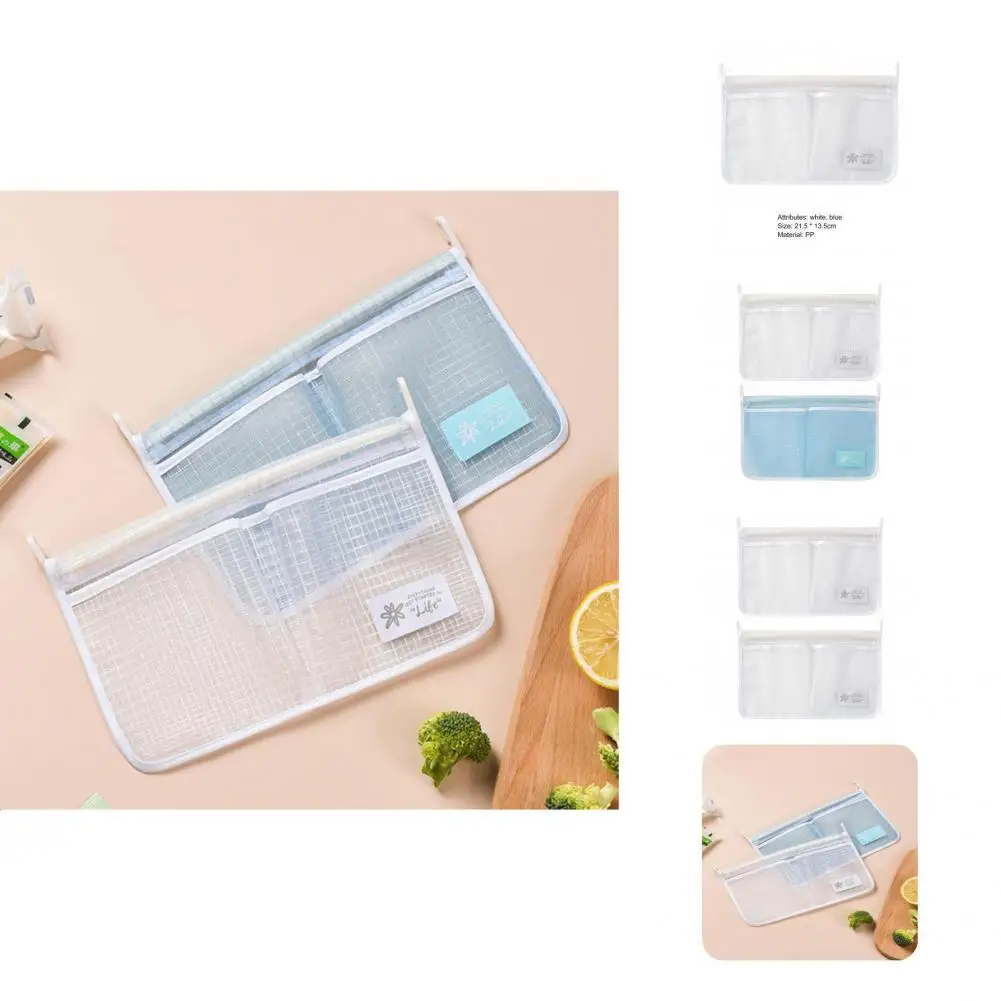 

PP 2Pcs Great Extraction Garbage Bag Hanging Storage Bag 2 Colors Storage Holder Large Capacity for Living Room