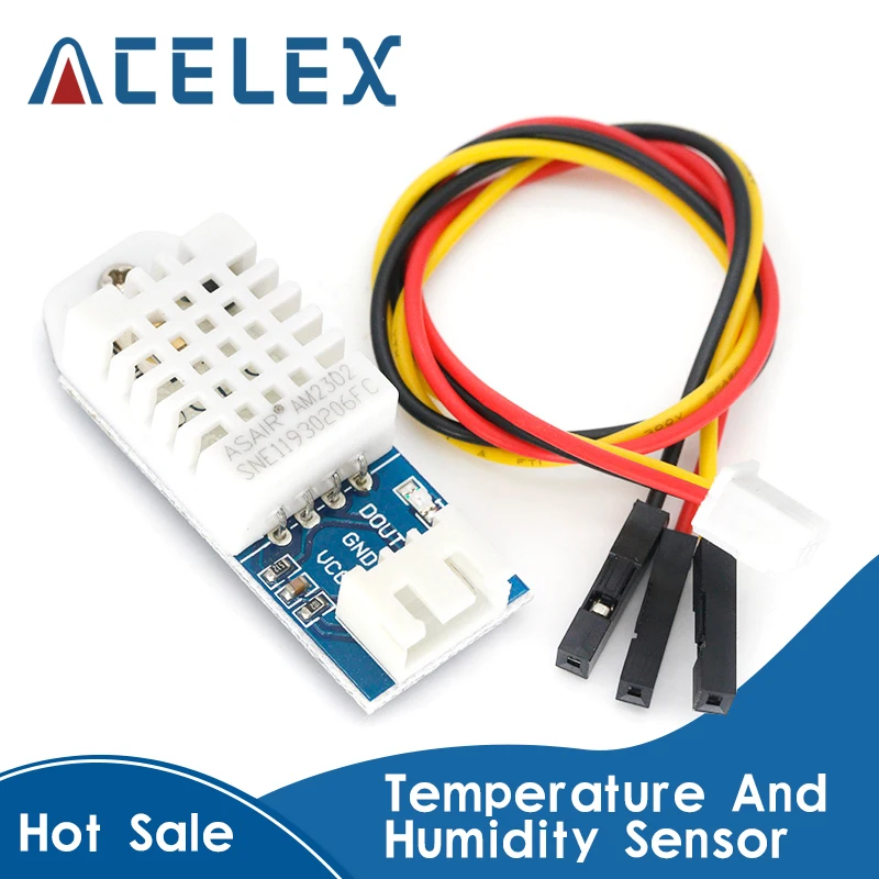 

DHT22 Digital Temperature and Humidity Sensor AM2302 Module+PCB with Cable