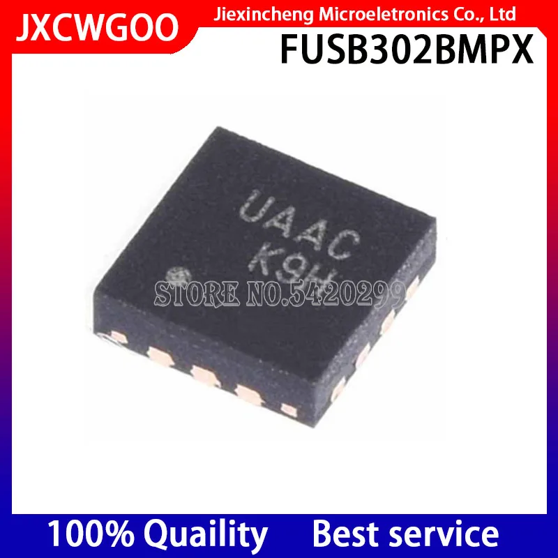 

New original FUSB302BMPX marking:UAAD UAAE UAA* FUSB302 MLP-14 10PCS/LOT