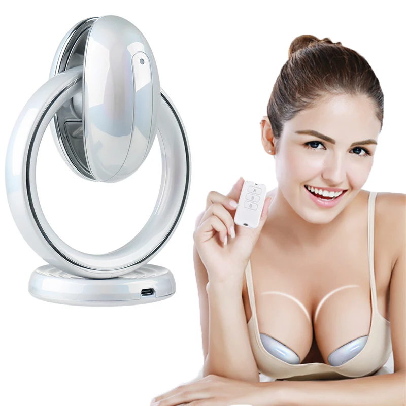 

Electric Breast Massager Wireless Vibration Breast Enlargement EMS Pulse Bust Lift Enhancer Anti-Chest Sagging Massage Device