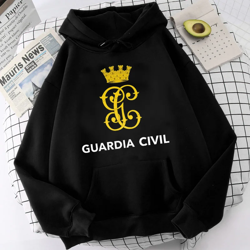 

guardia civil hoodies female anime 2022 women pullover printed graphic