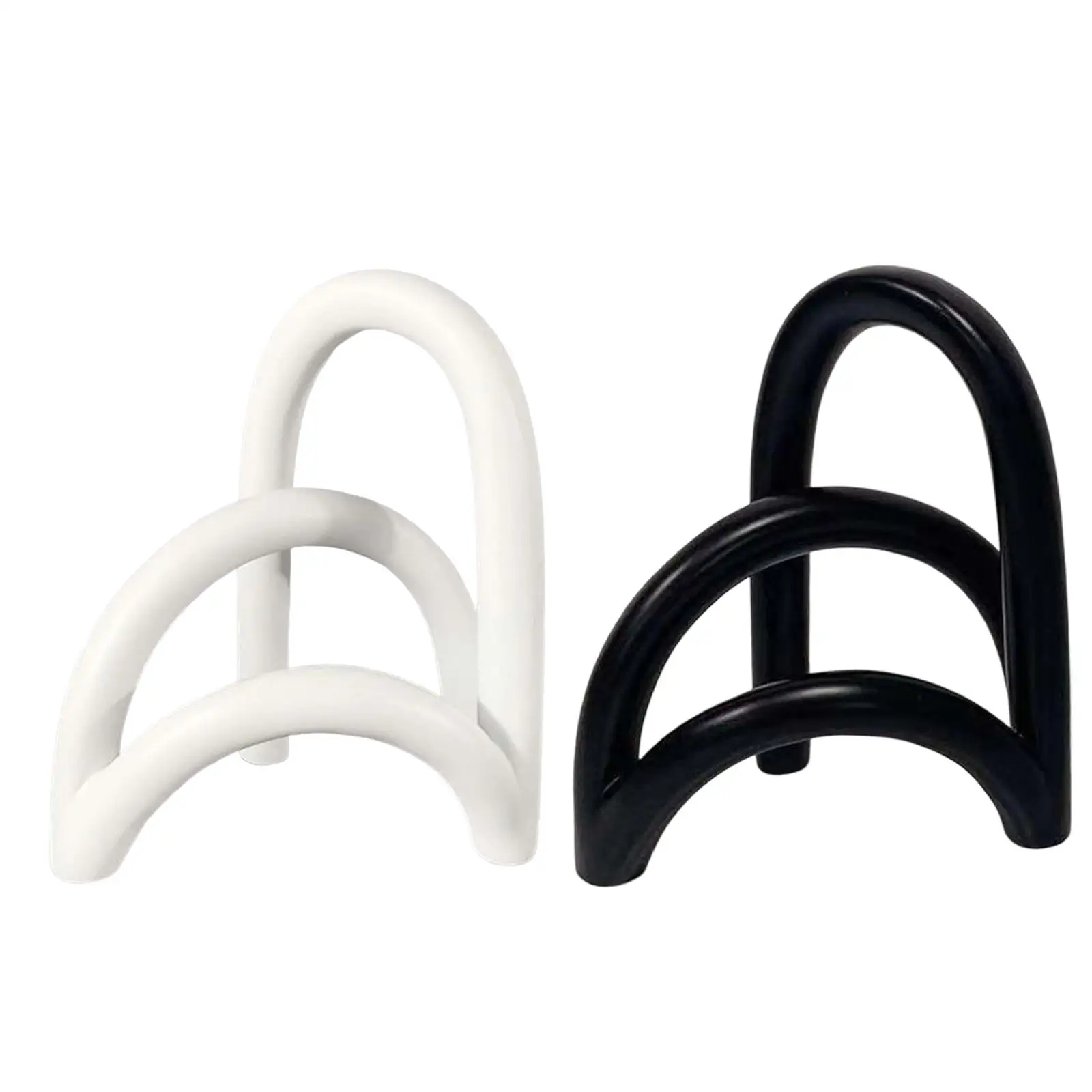 

Creative Abstract Statue Figurine Art Table Centerpiece Collectible Sculpture for Desktop Bookshelf Living Room TV Shelf Decor