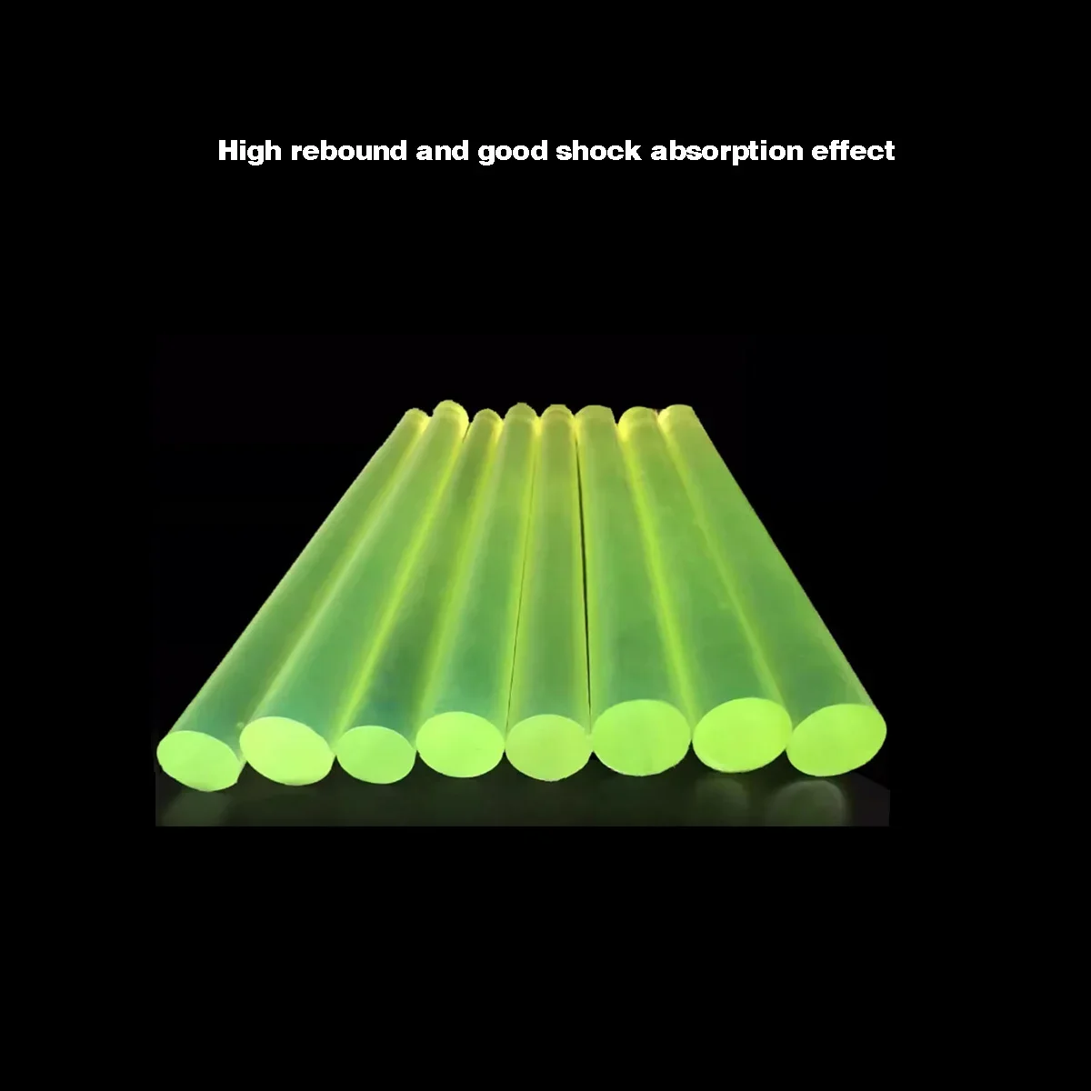 Полиуретановый стержень/твердый стержень из говяжьего сухожилия/пуклый диаметр